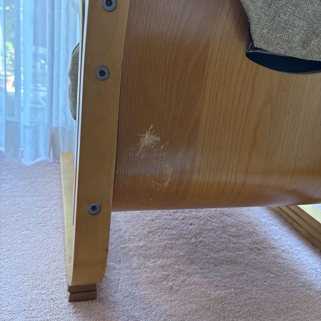 通販生活 カタログハウス 楽座椅子 新日本木工　座椅子