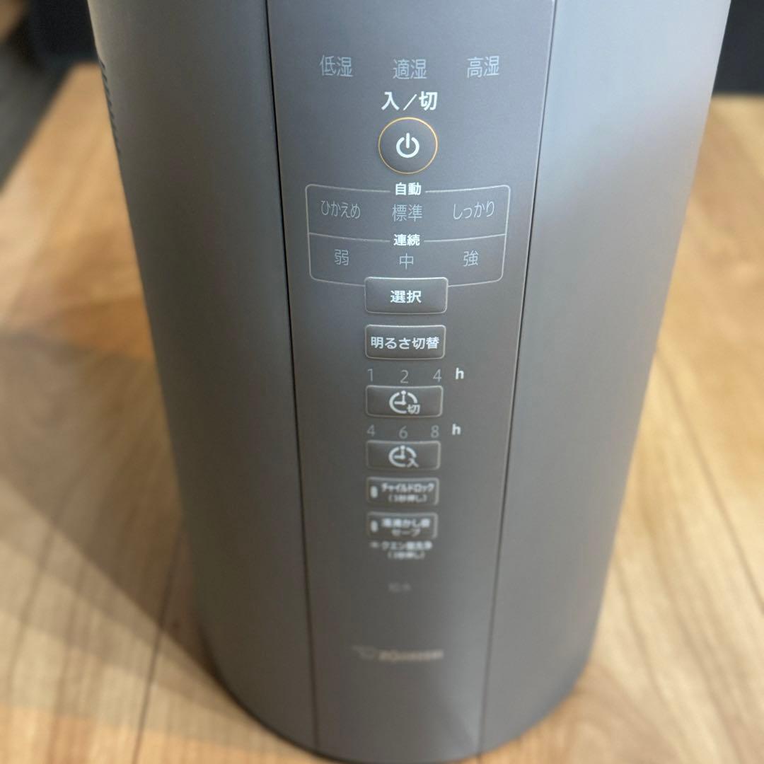 ZOJIRUSHI スチーム式 加湿器 EE-DC50-HA グレー