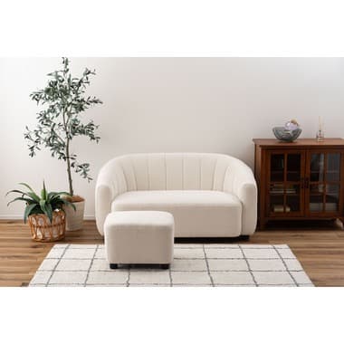 メーカー直送　東屋　SS-131WH SS-131GY ソファ＆オットマン