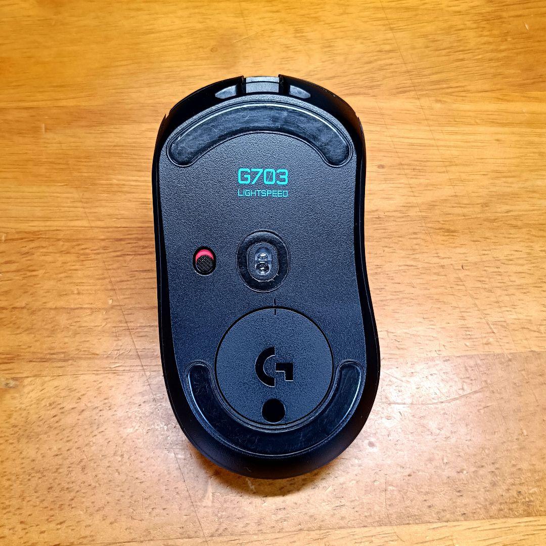 Logicool G PROキーボード(青軸）G703h ワイヤレスマウスセット