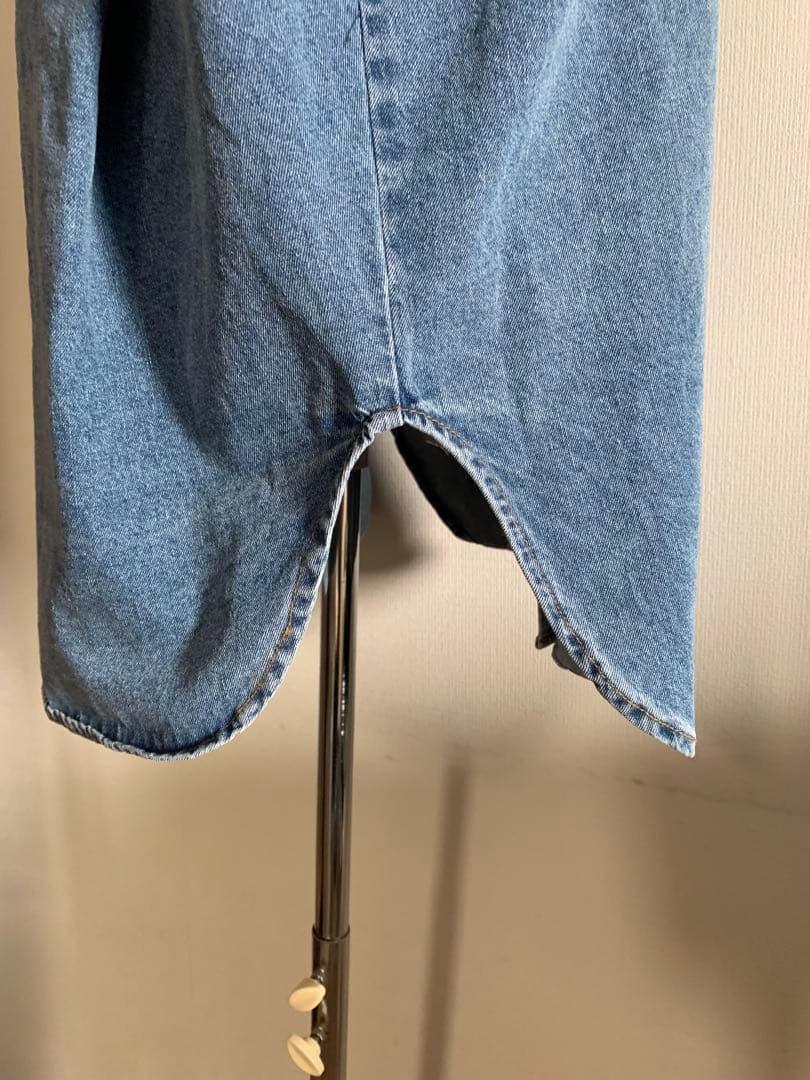 ❣️新年特価7日迄未使用タグ付きIENA デニムベーシックシャツ ブルー　追加分