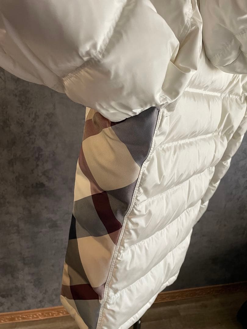 【BLACK LABEL CRESTBRIDGE】ホワイト ダウンジャケット／L