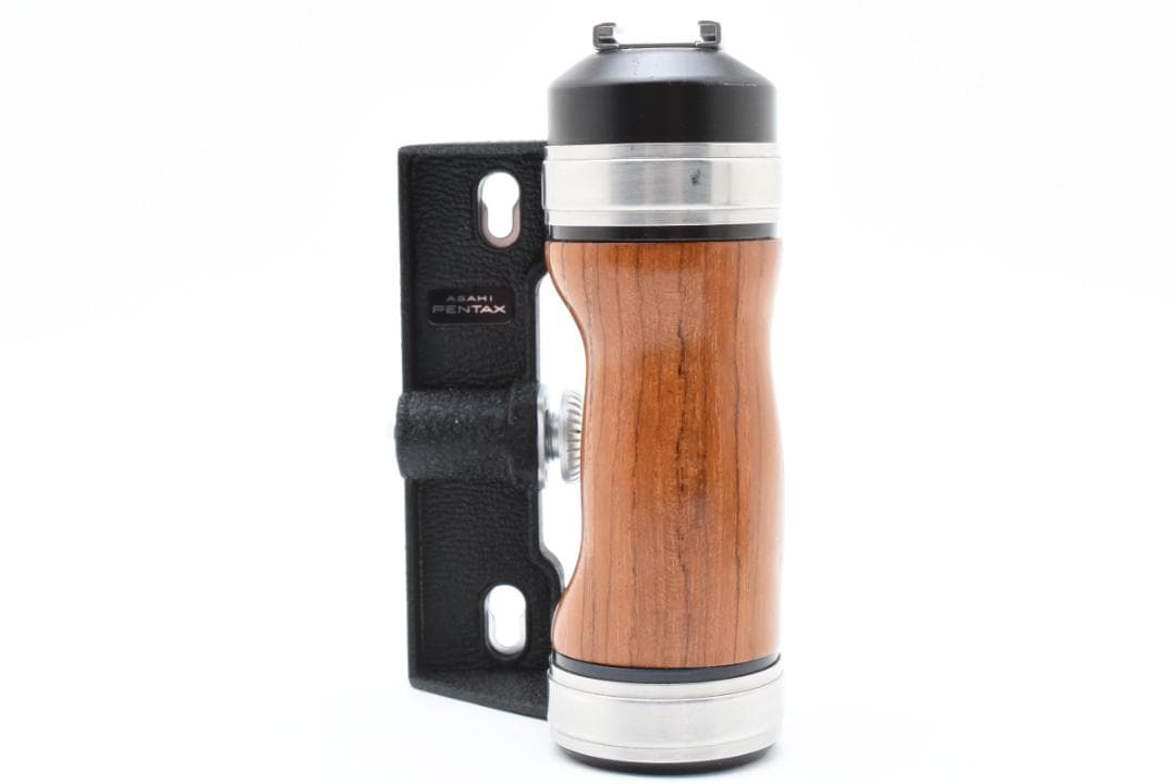 【美品/元箱付】Asahi Pentax 67 Grip 木製グリップ