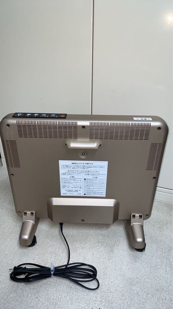 【極美品】電気ストーブ　サンルミエタイマー付遠赤外線暖房器