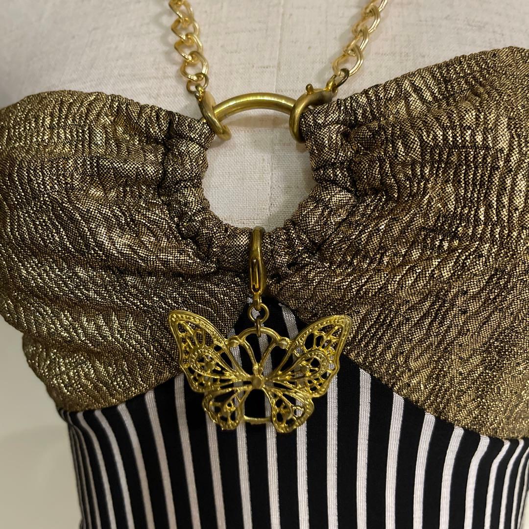 d.i.a/バタフライチャームセクシーキャミソール