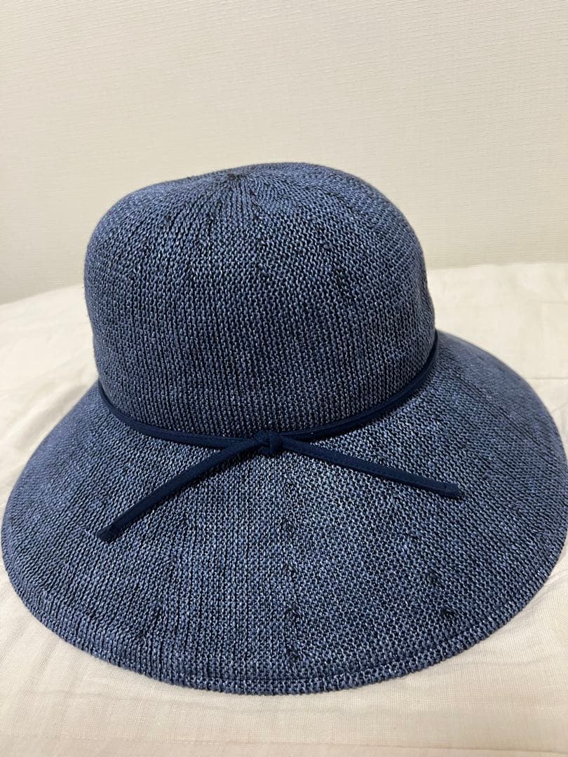 サンバリア100 ネイビー リネン　サーモハット
