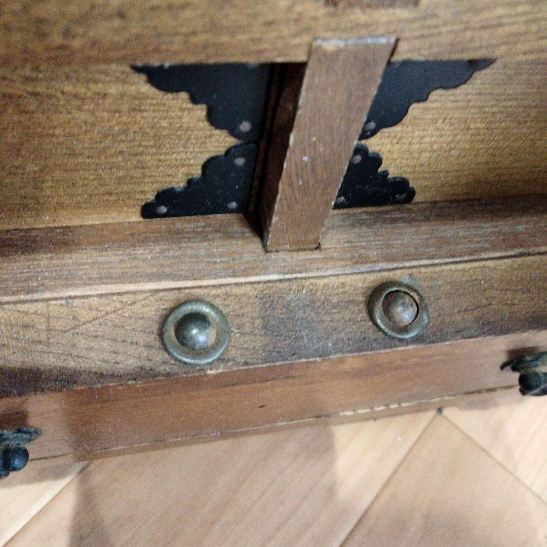 昭和レトロ　アンティーク　帳箪笥　古家具