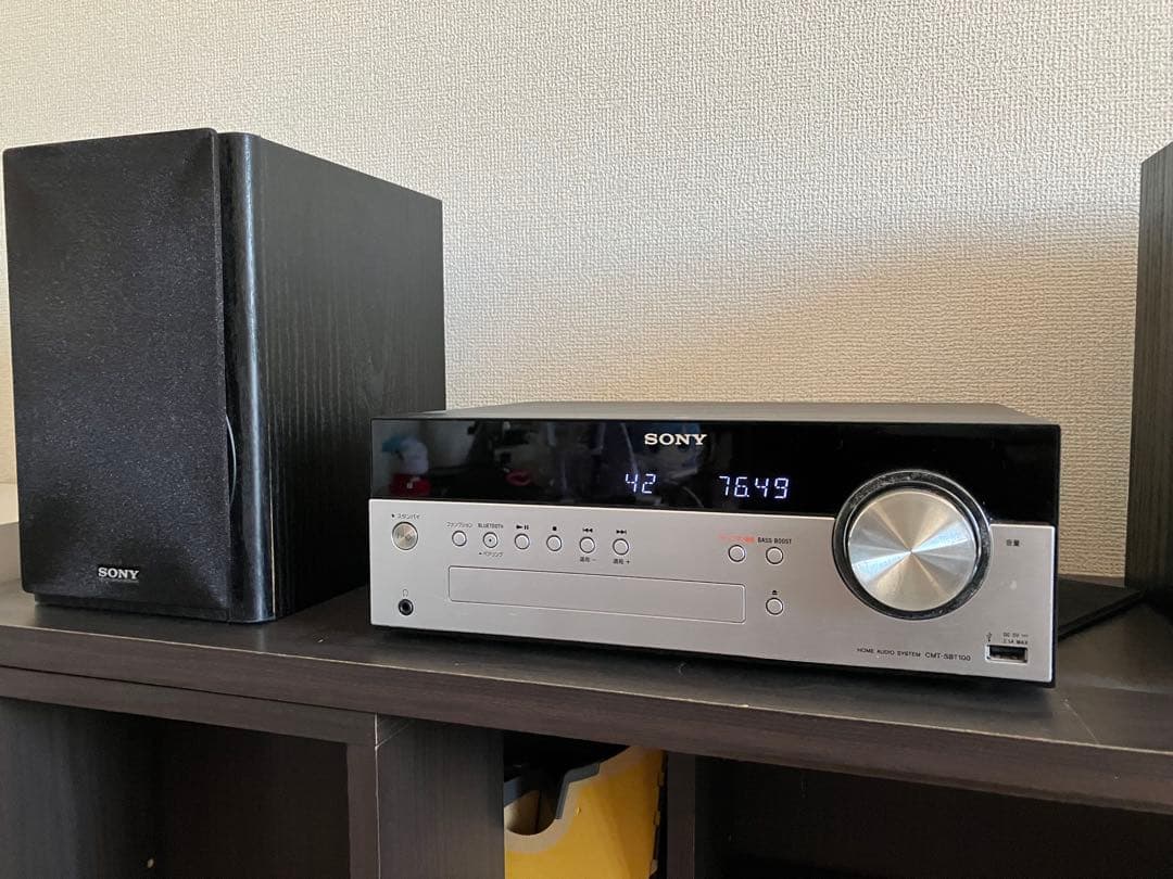 SONYマルチコネクトミニコンポ CMT-SBT100（Bluetooth対応）