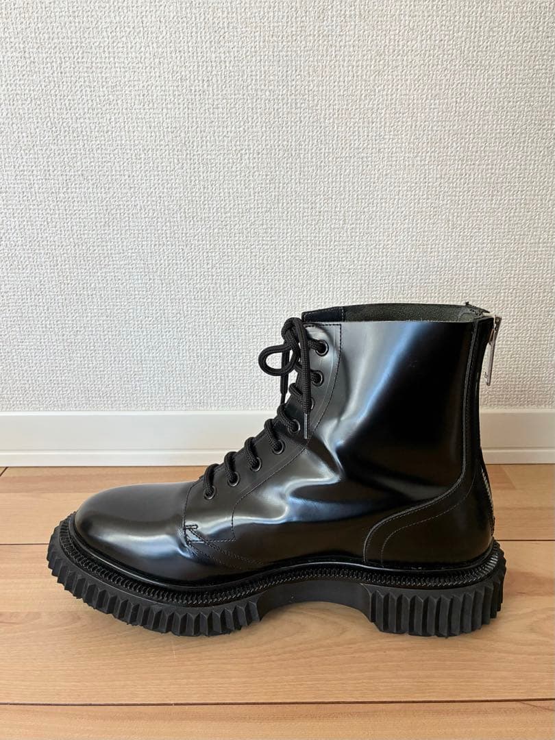 UNDERCOVERアンダーカバー×ADIEV ジップアップエナメルブーツ