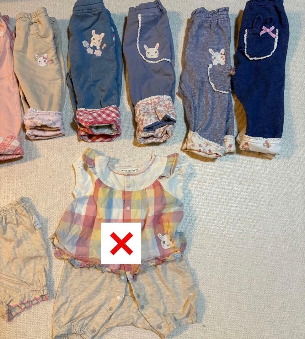 りっちゃんさん確認用　クーラクール　70.80サイズ　タグ切り取りなしのみ36点