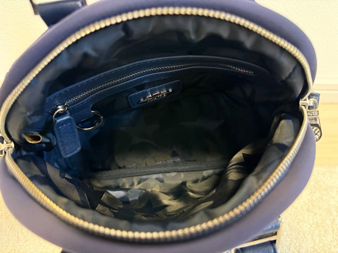 美品　ムータマリン　ラウンドバッグ　カートバッグ