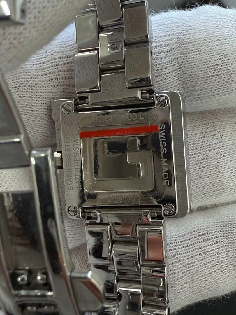 GUCCI 腕時計 Gスクエア 3600Lステンレススチール