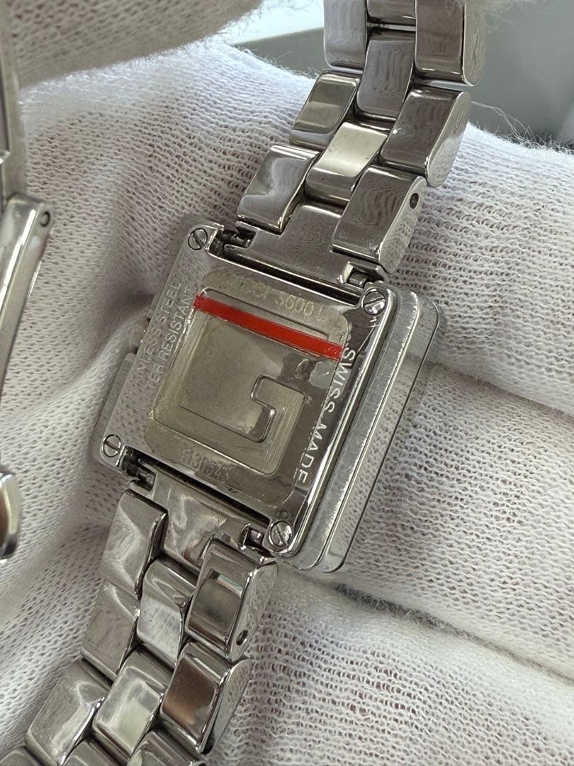 GUCCI 腕時計 Gスクエア 3600Lステンレススチール