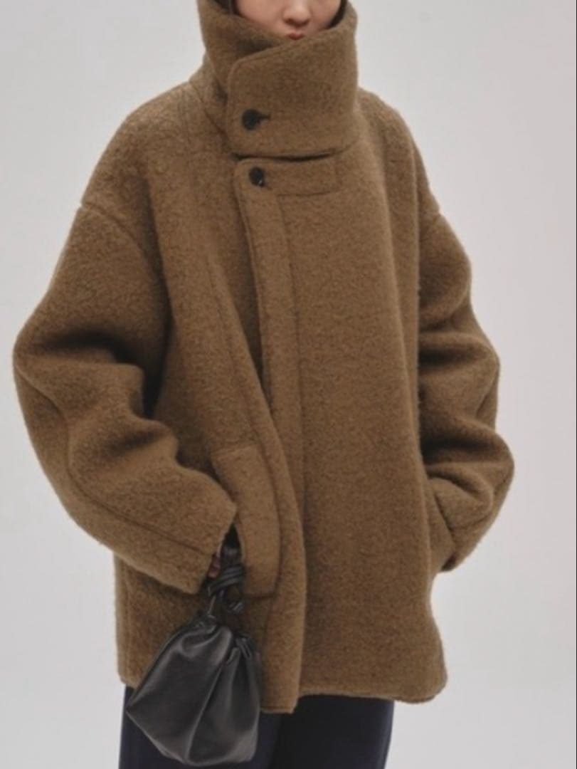 スタンドカラーブークレジャケット38サイズ