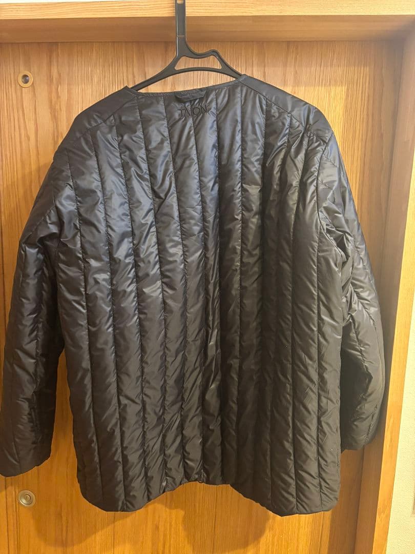 【完売品】TAION 別注 ヴァーチカルキルト リバーシブル ダウンカーディガン