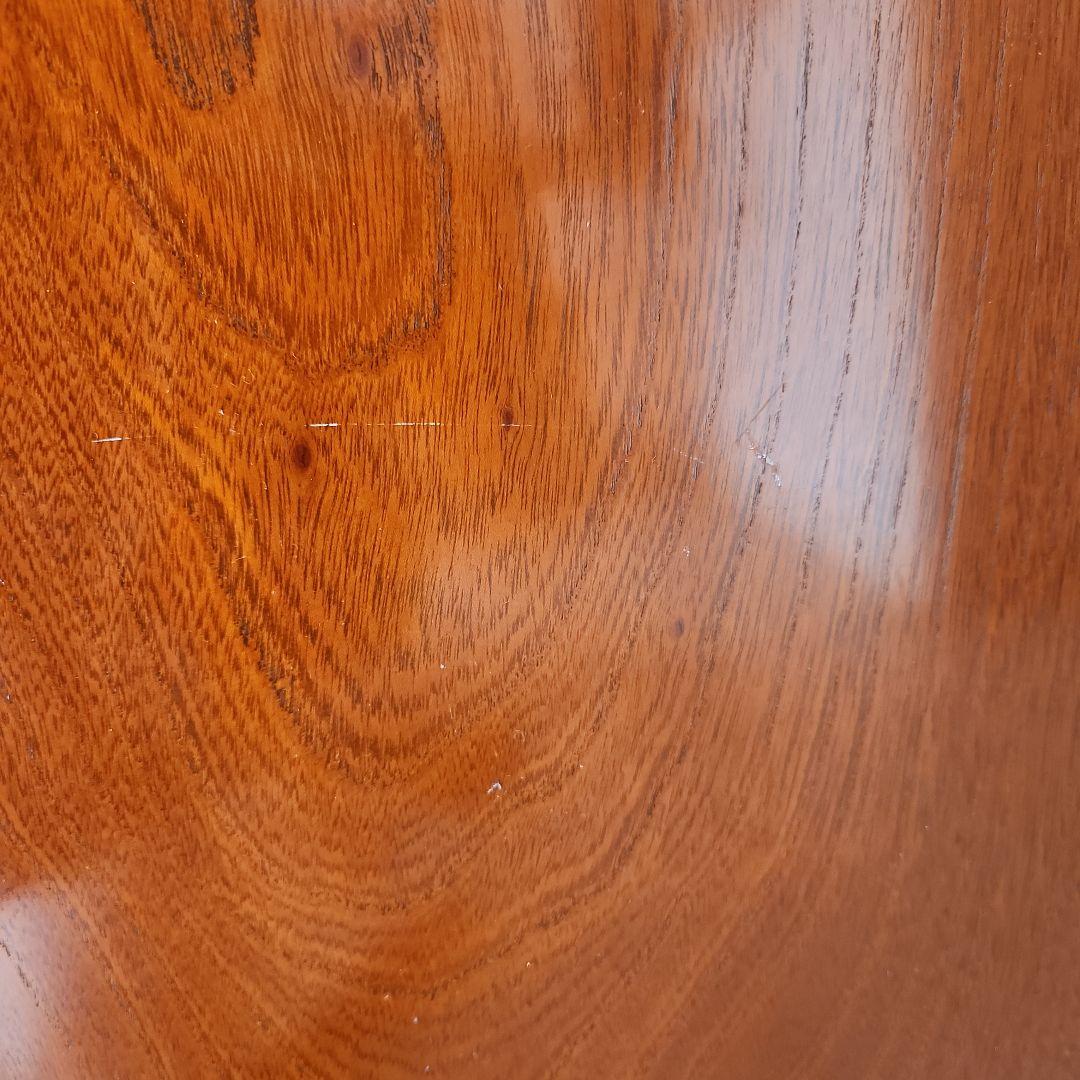 軽量木製座卓　折り畳み可能な脚　昭和レトロ