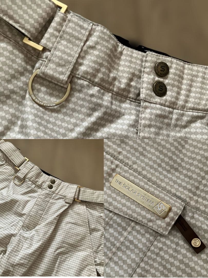 ◾️スノボウェア◾️ 上下セット(グローブおまけ) ｜Dita White｜レア♡