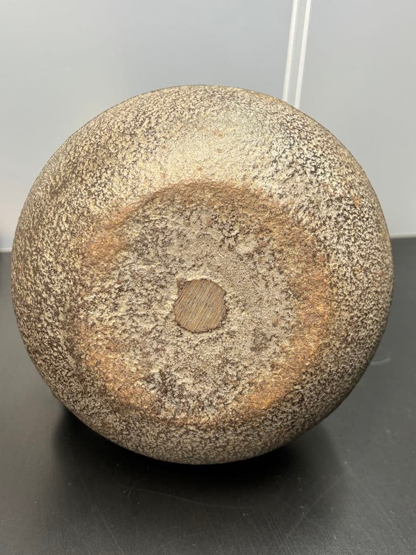 龍文堂造 鉄瓶 鉄製 丸型鉄瓶 急須 工芸品 金属工芸 骨董品