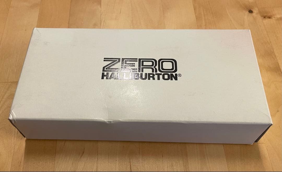 ZERO HALLIBURTON シルバー眼鏡ケース　おまけ付き