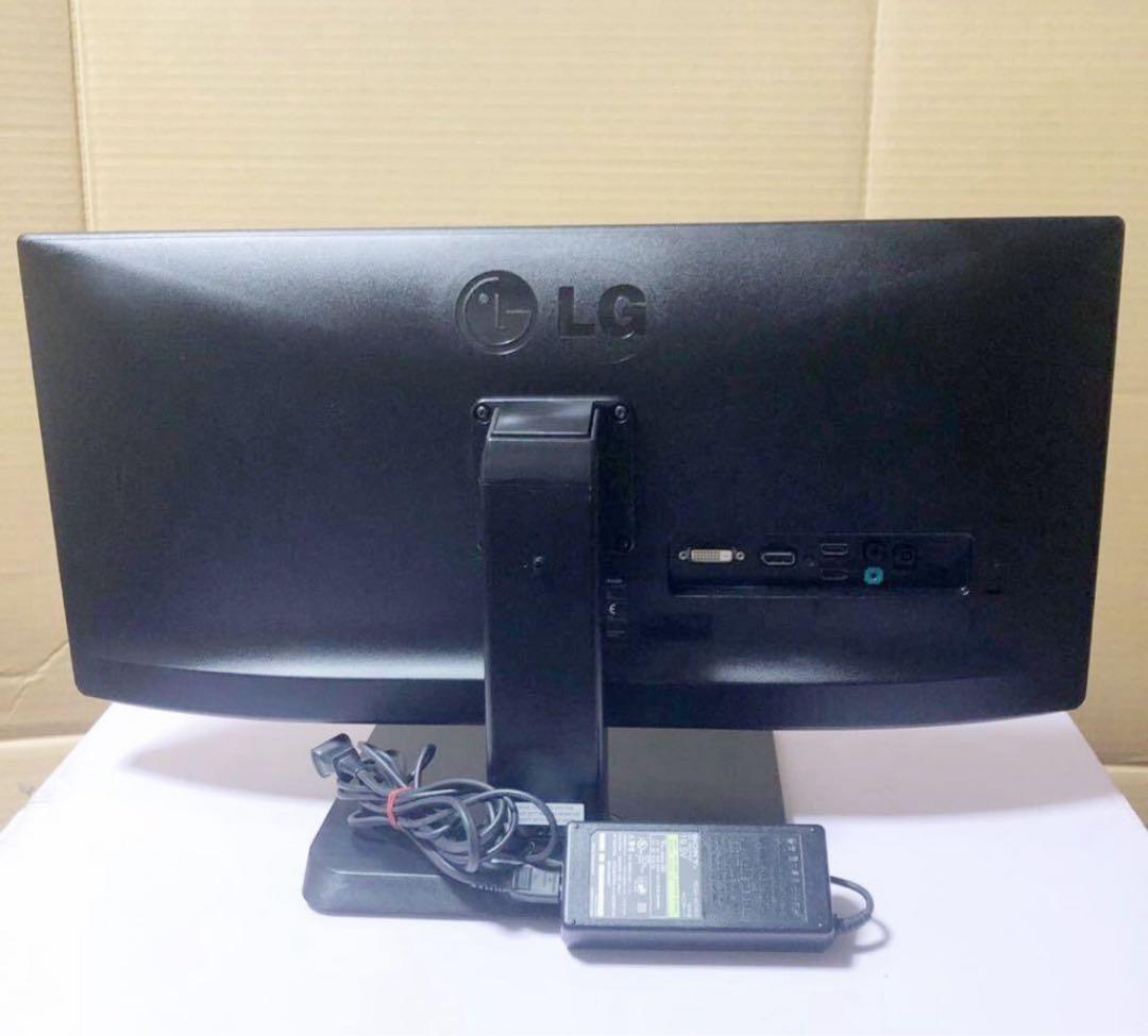良品 LG 25型 ウルトラワイド液晶ディスプレイ 25UB55-B 動作品