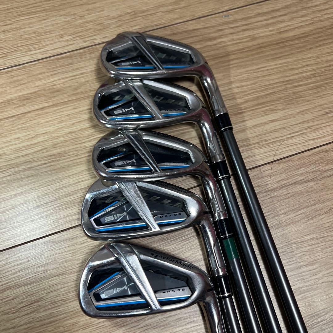 TaylorMade(テーラーメイド) SIM MAX OSアイアン5本セット
