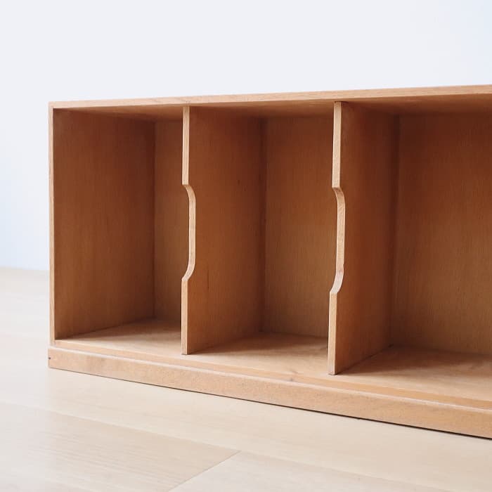 アンティーク 本棚 書棚 無塗装 ナラ材 古家具 昭和レトロ