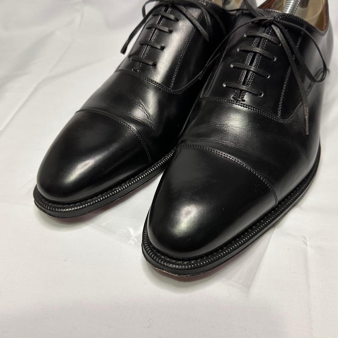 1度使用☆ボリーニ☆メンズ☆革靴☆ブラック☆ストレートチップ☆26cm☆194