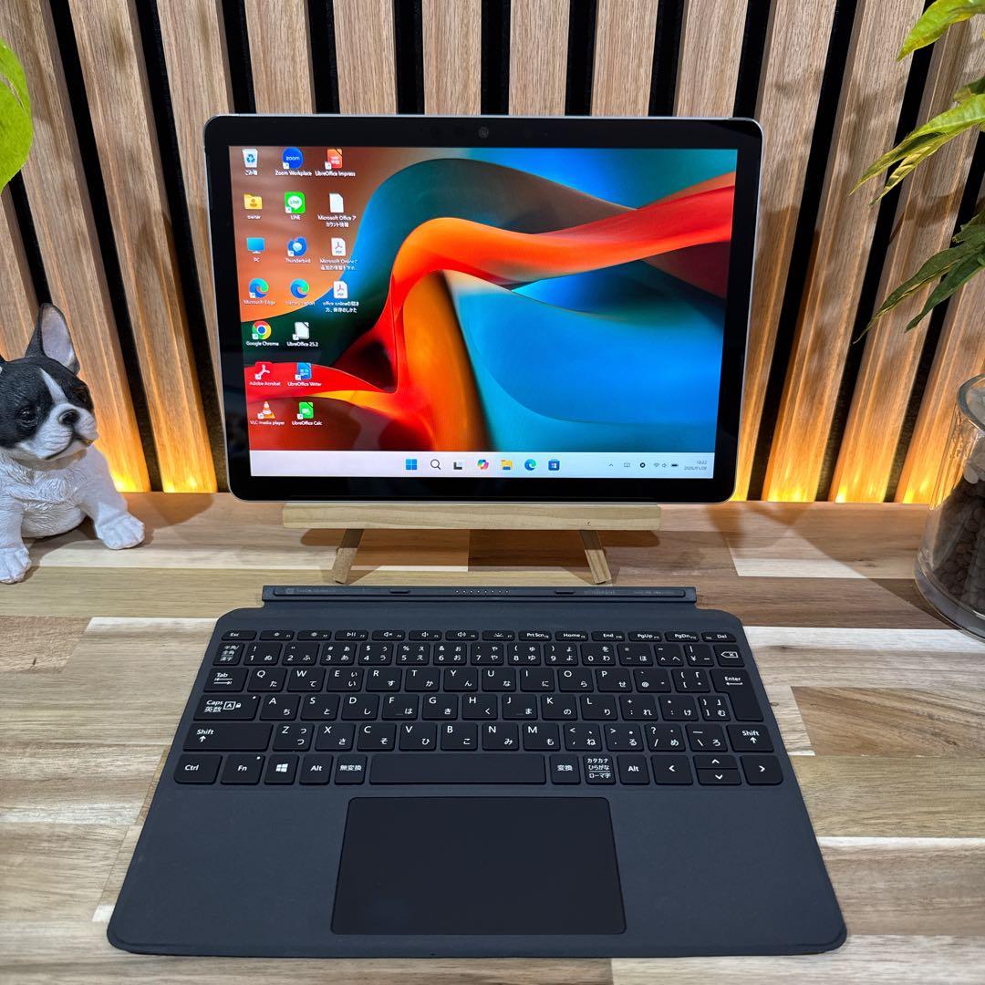 2in1モデル‼️Surface Go3☘プラチナ☘タッチパネル式☘ノートパソコン