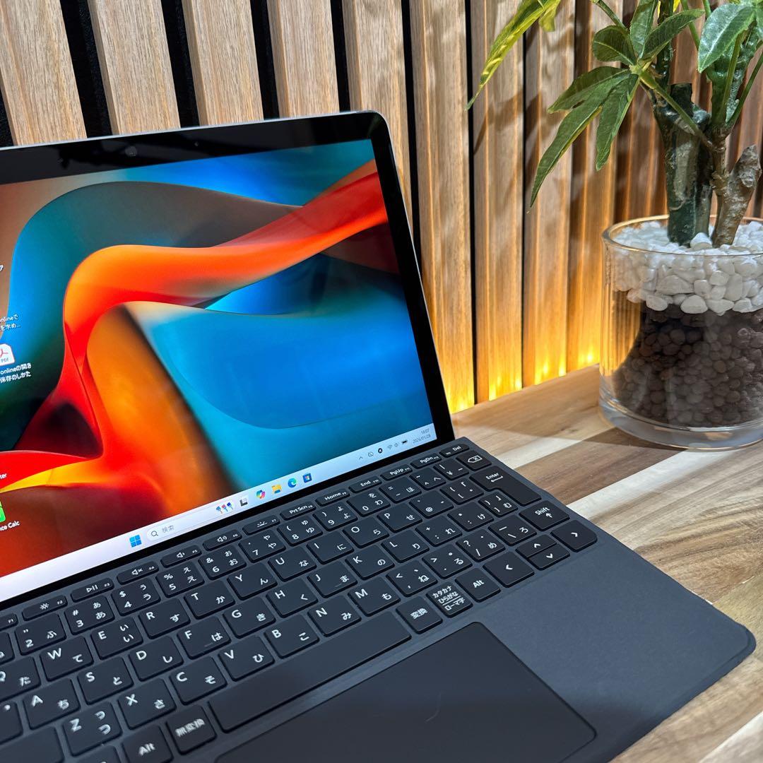 2in1モデル‼️Surface Go3☘プラチナ☘タッチパネル式☘ノートパソコン