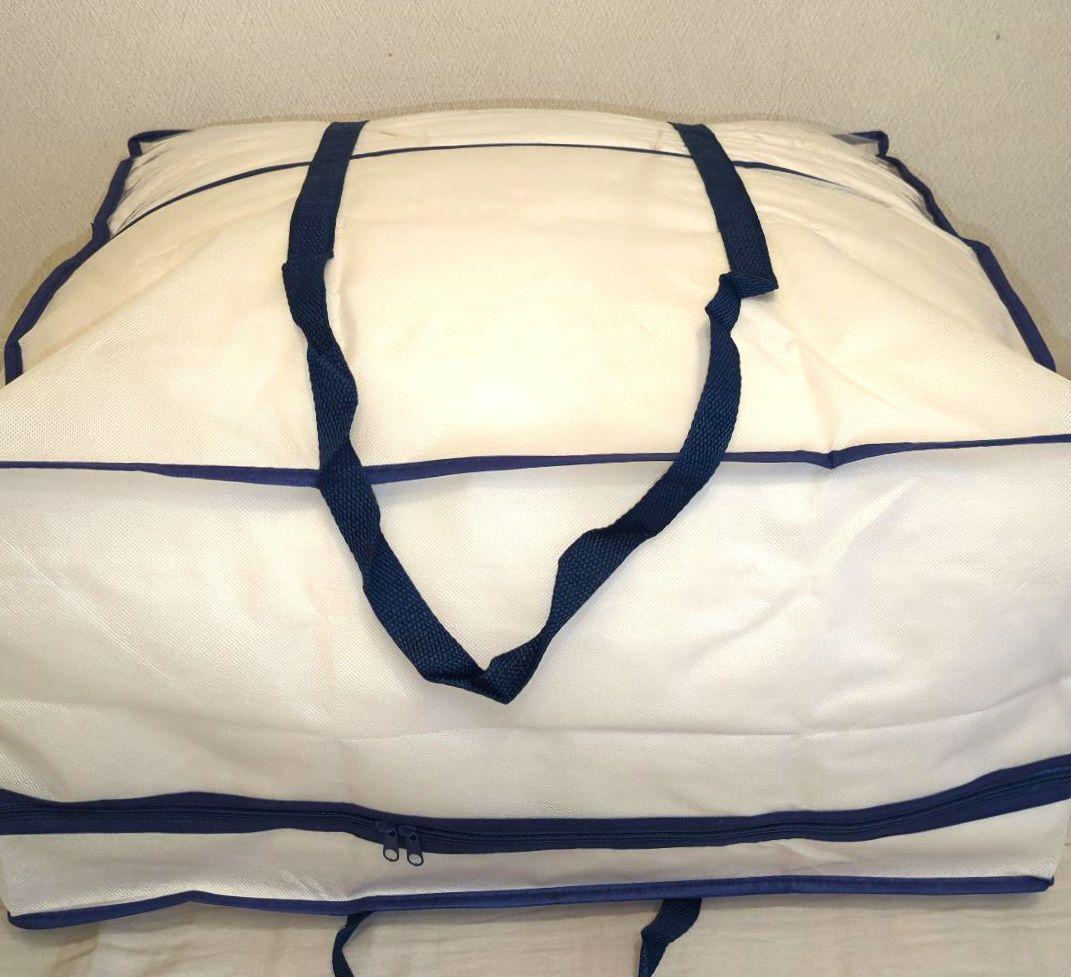 【クリーニング済】羽毛布団 シングル 150cm x 210cm