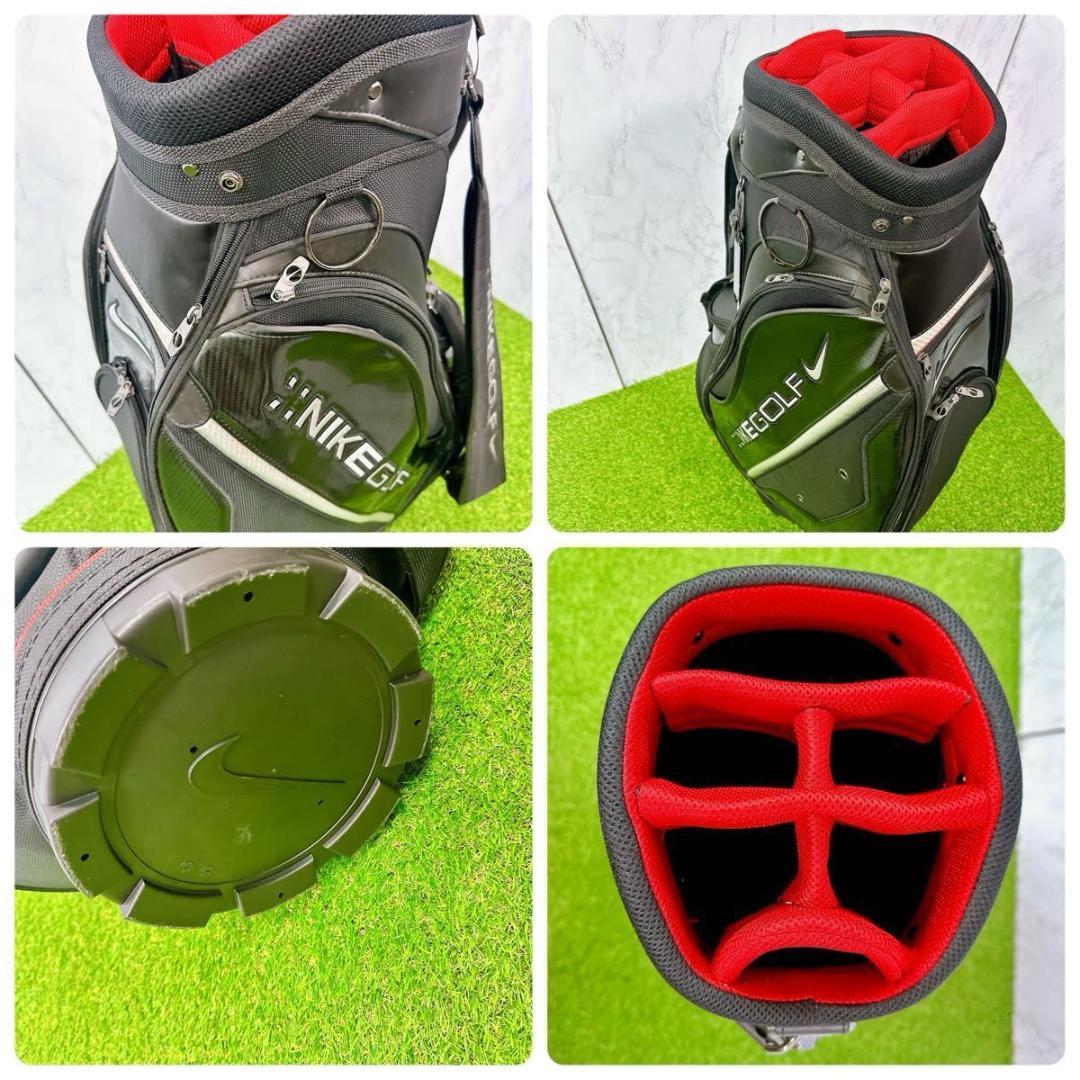 希少 ナイキ キャディバック エナメル ９型 6分割 廃盤品