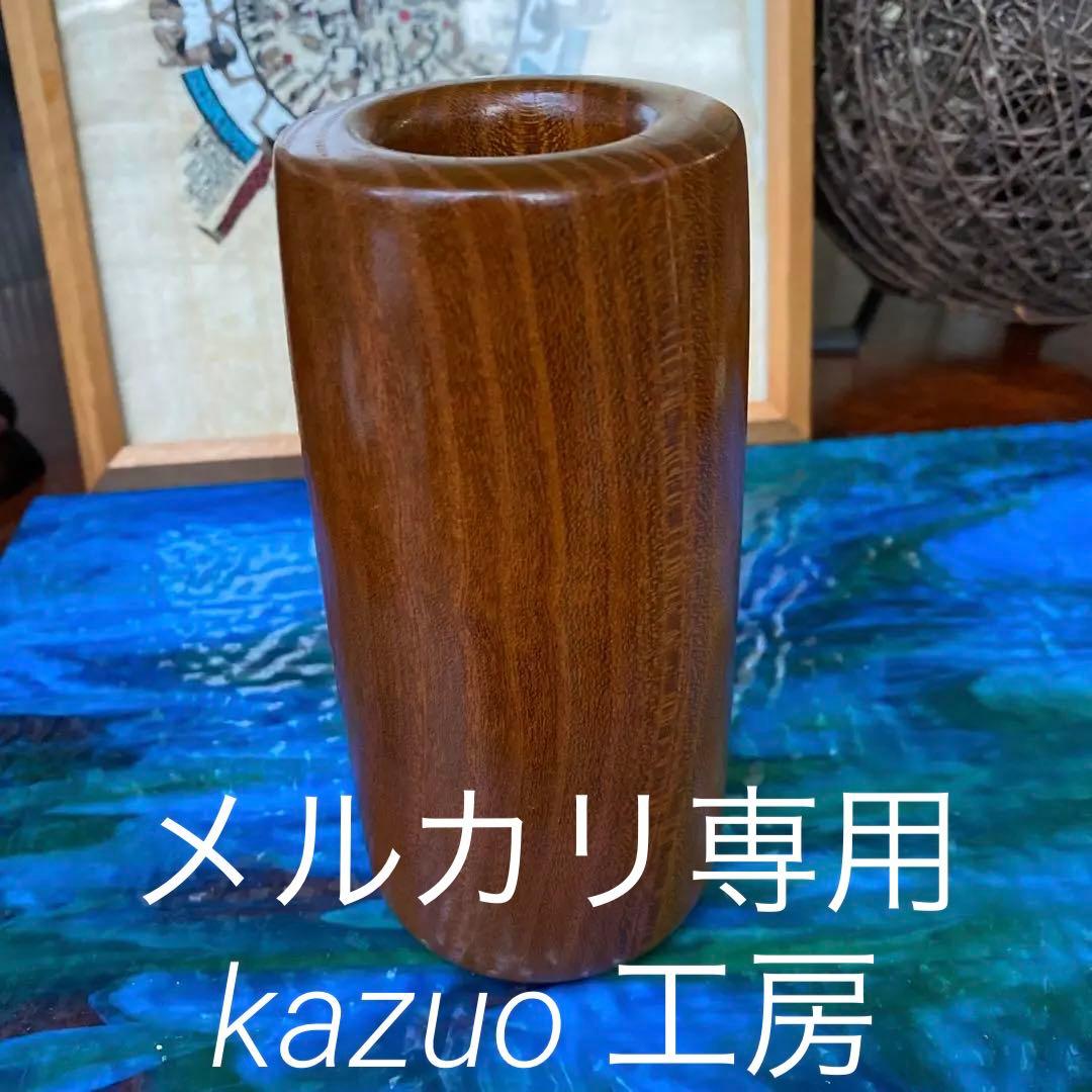 新品　桑の木の花瓶　置物　花器　木工品　　　ハンドメイド