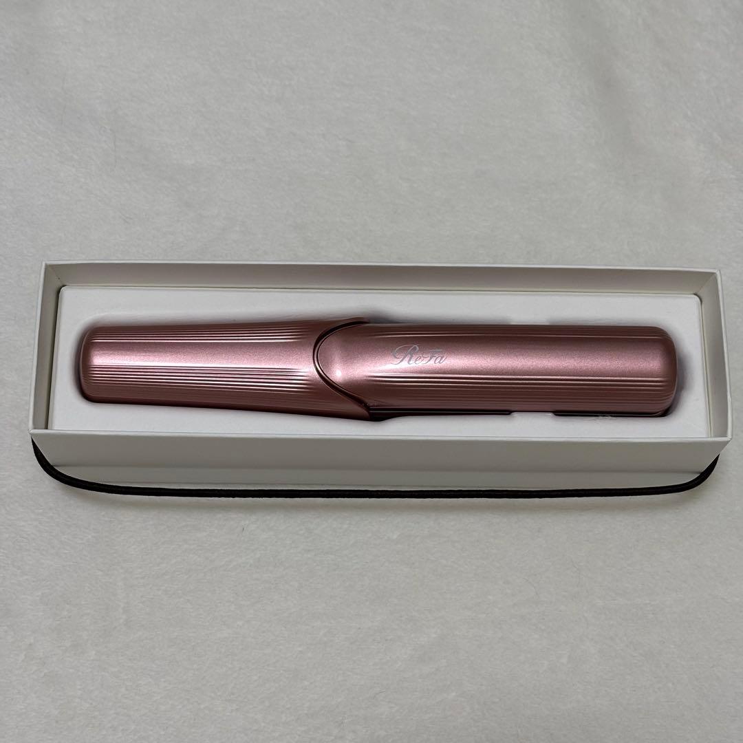 【新品未使用】ReFa フィンガーアイロン ピンク