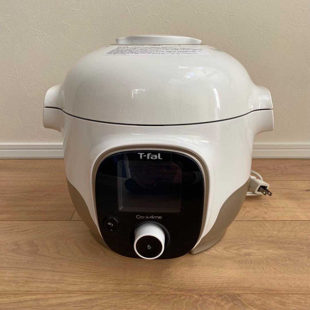 ティファール 電気圧力鍋 クックフォーミー ホワイト 簡単調理 動作確認済