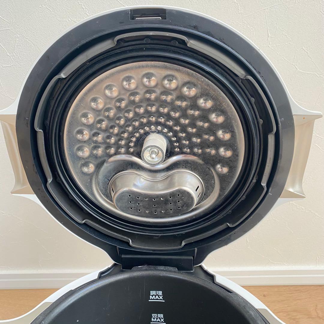 ティファール 電気圧力鍋 クックフォーミー ホワイト 簡単調理 動作確認済