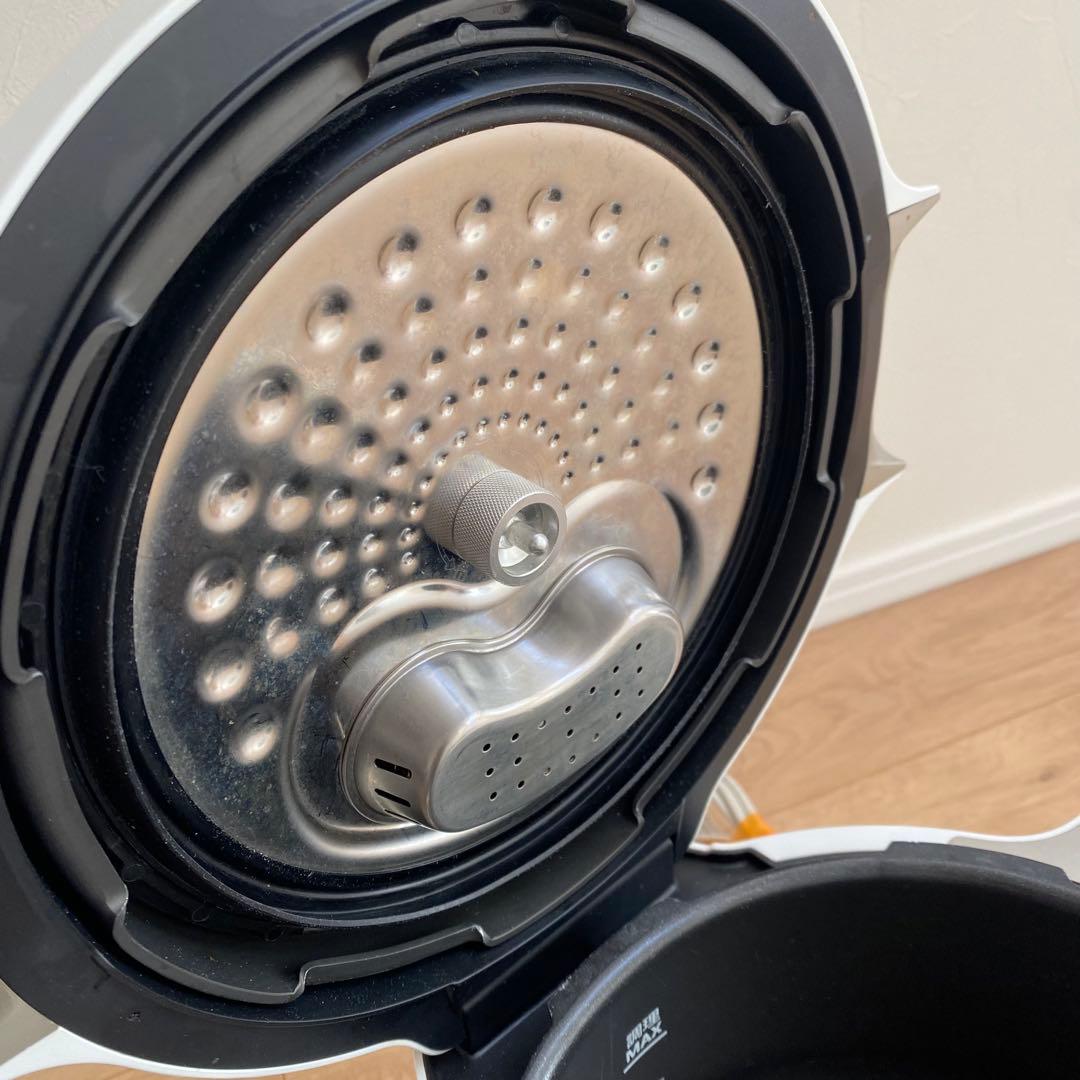 ティファール 電気圧力鍋 クックフォーミー ホワイト 簡単調理 動作確認済