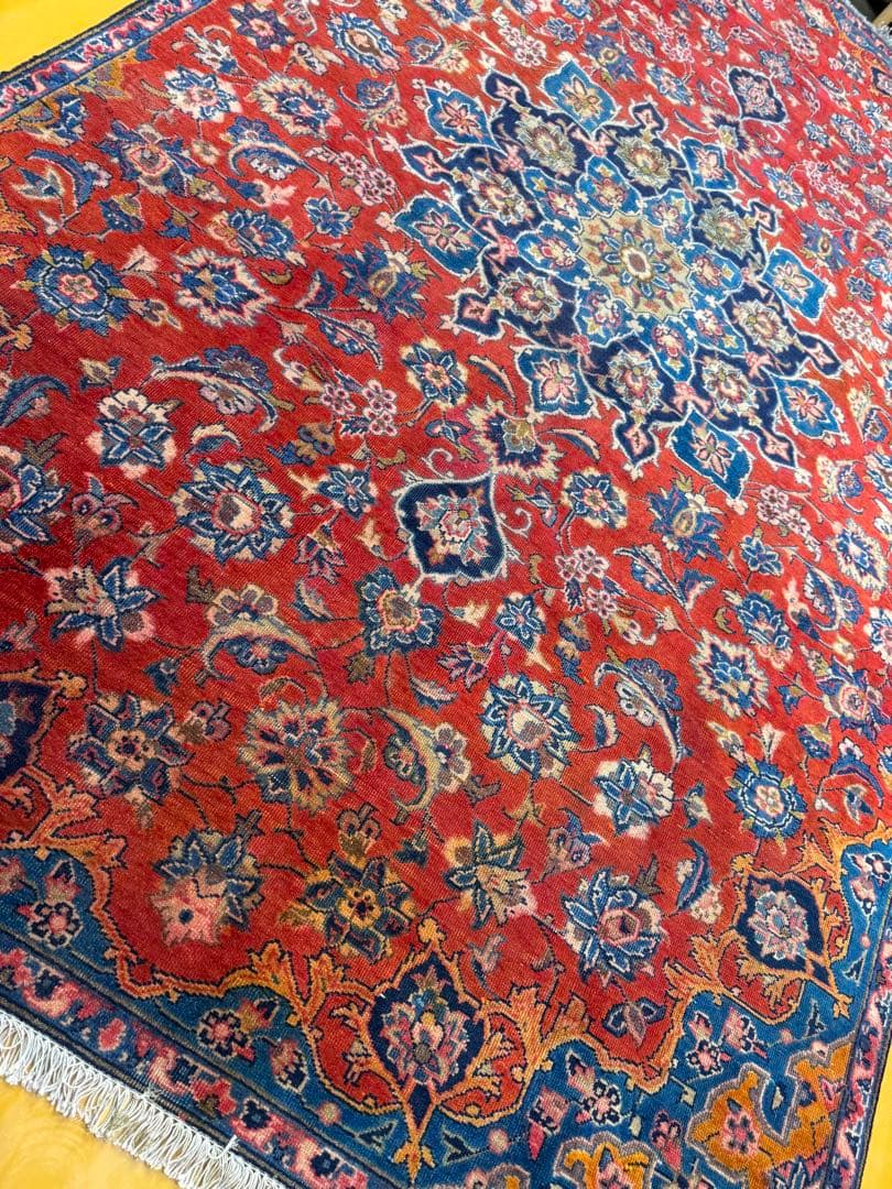 ペルシャ アンティーク 手作り マシュハド 絨毯