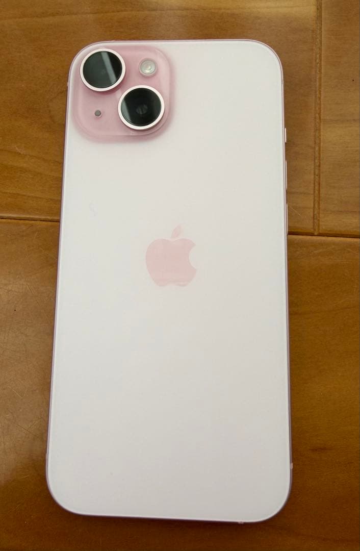 【美品】Apple iPhone 15 128GB ピンク　本体