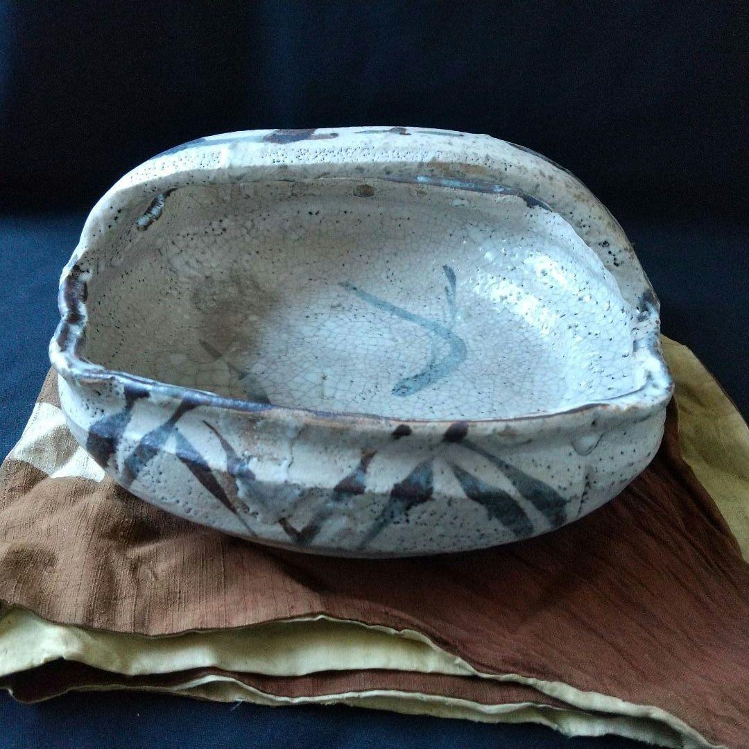 志野 鉢 黒田陶庵 古箱 箱書きあり 貴重 骨董 茶道具