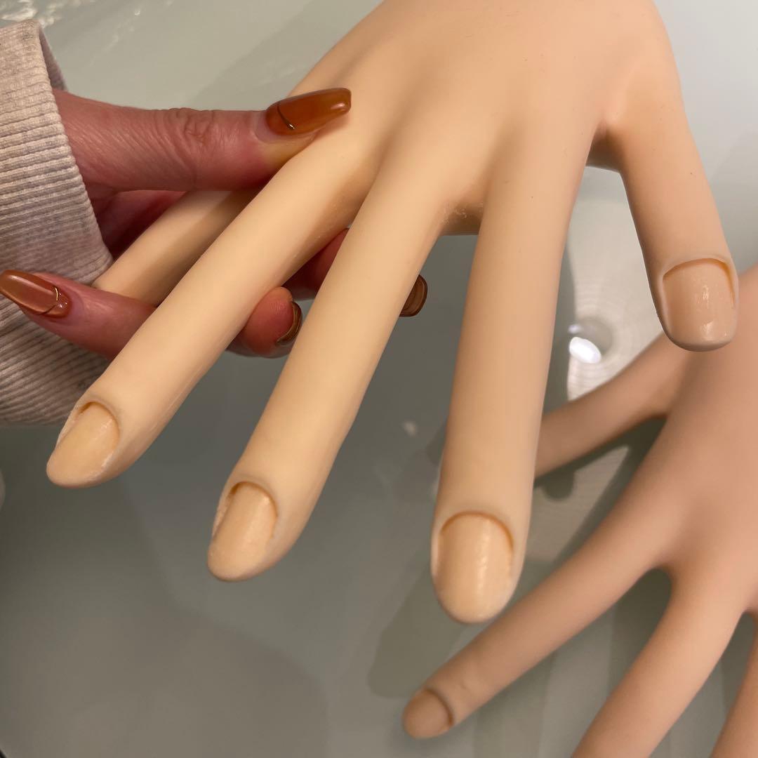 ネイル　認定ハンド(シールチップ少しつけます)