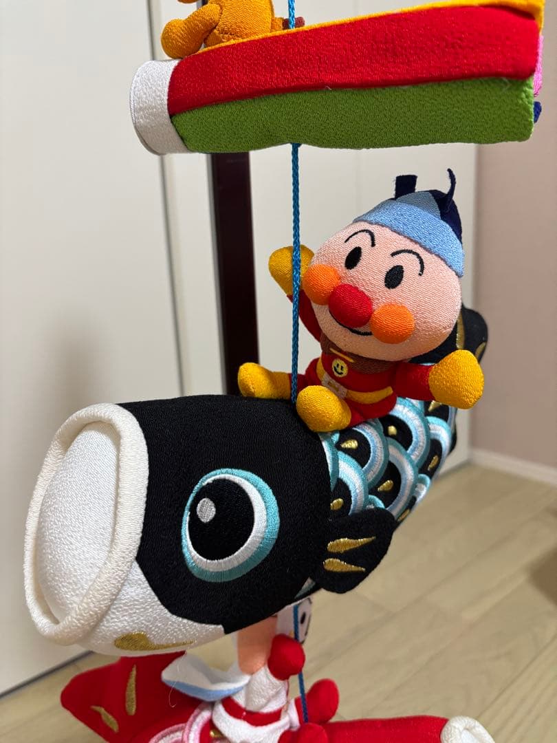 アンパンマン 鯉のぼり ぬいぐるみ風