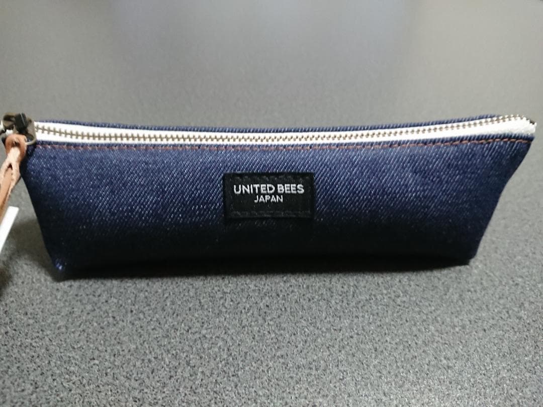★新品★絶版レア色★ユナイテッドビーズ『元祖』ボートペンケース 岡山デニム