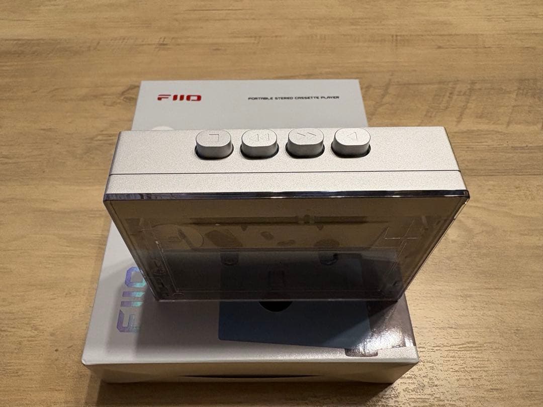 FIIO CP13 ポータブル カセット プレーヤー (Transparent)