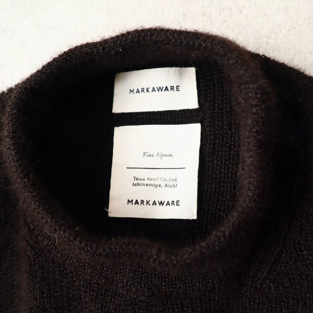 MARKAWARE ALPAKA CREW NECK アルパカニット