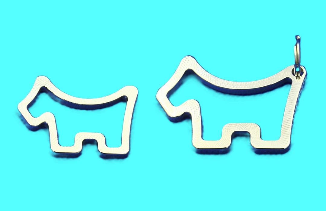 【未使用品】ラージクッキーカッタースコッティドッグマーカー