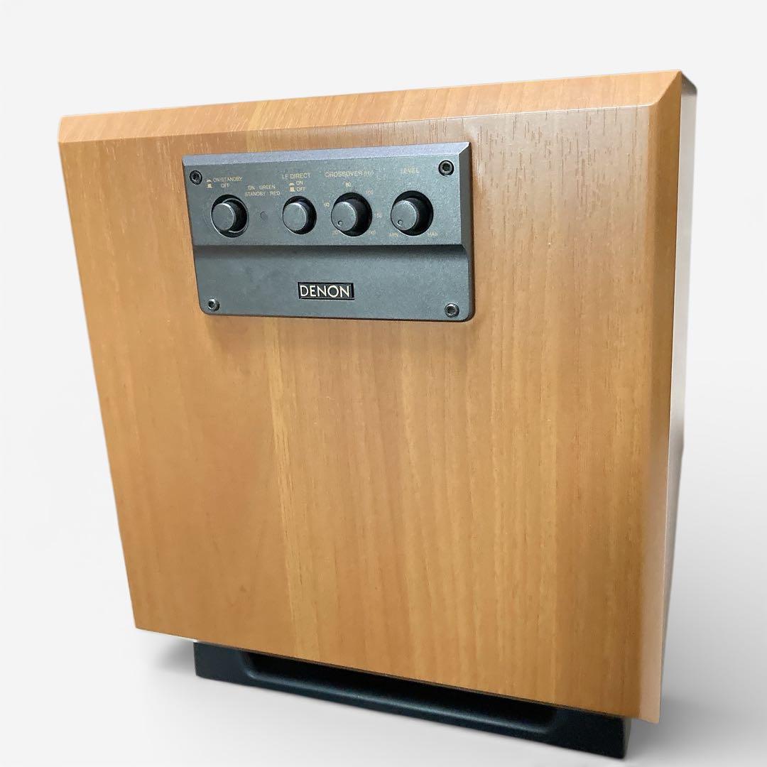 美品　定価4.4万　5.1chスピーカー ホームシアターセット　DENON 木目