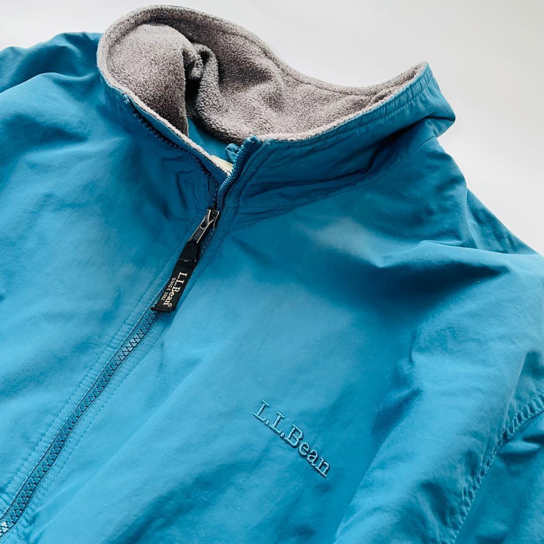 L.L.Bean フリースライナー ナイロンスイングトップジャケット XL