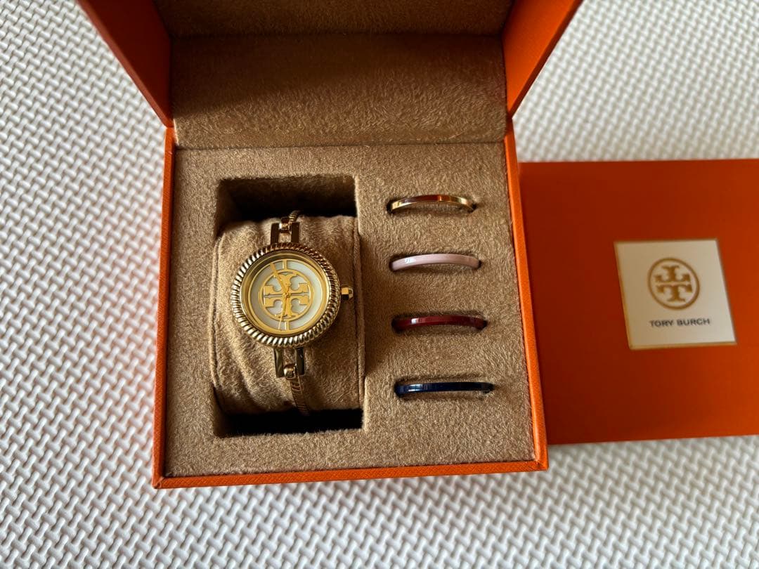 TORY BURCH 腕時計 ゴールド 交換用バンド付き