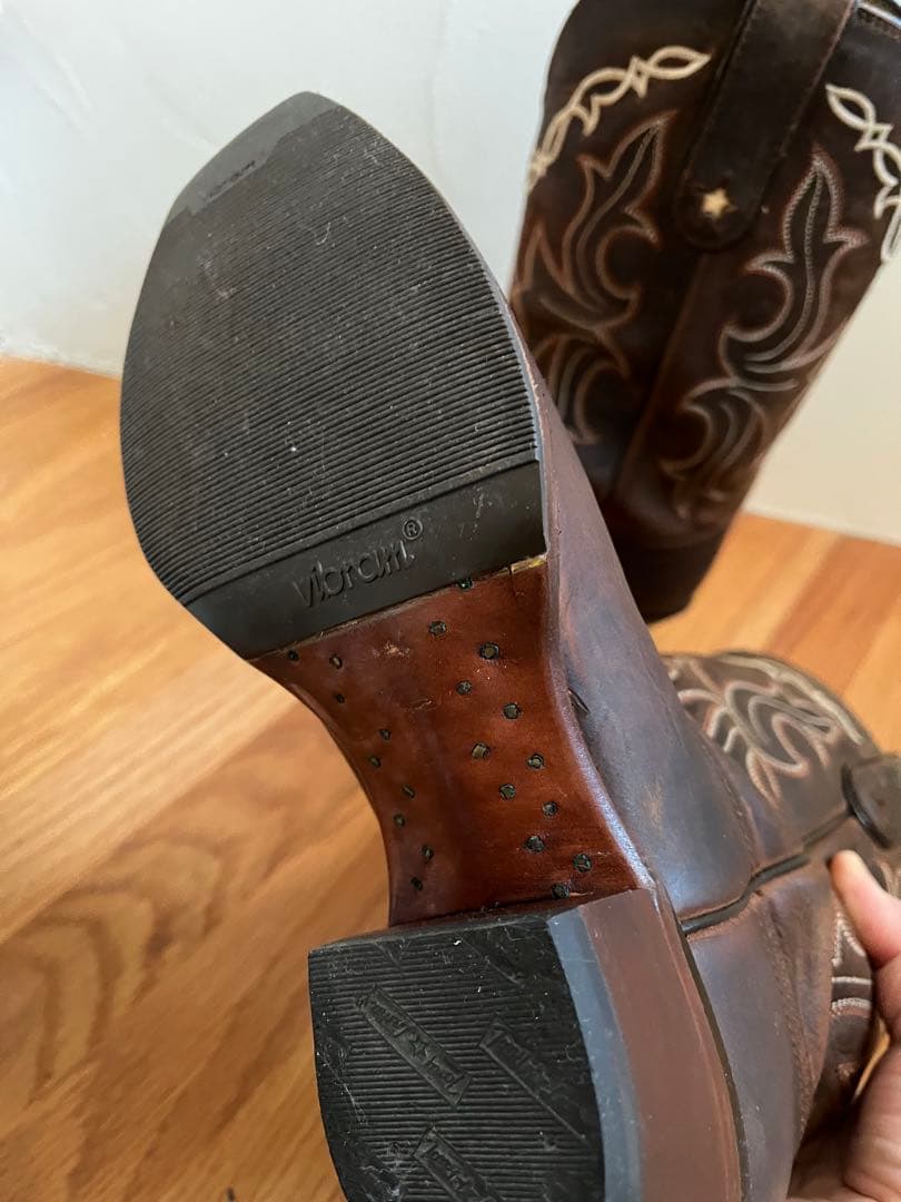 Tony Lama ウエスタンブーツ 24センチ　VF6007