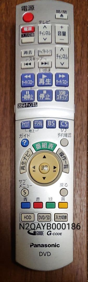 週末特価/パナソニック/DMR-BR580/500GB/リモコン付/動作品